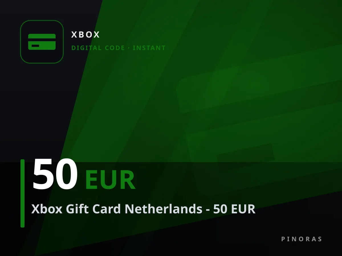 Xbox Gift Card Netherlands - 50 EUR — Pinoras