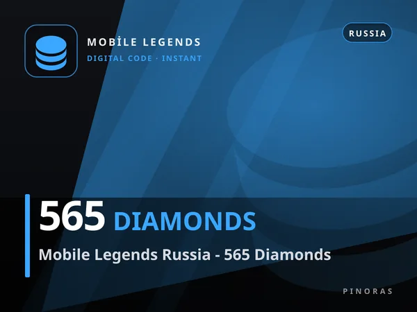 Mobile Legends Russia - 565 Diamonds