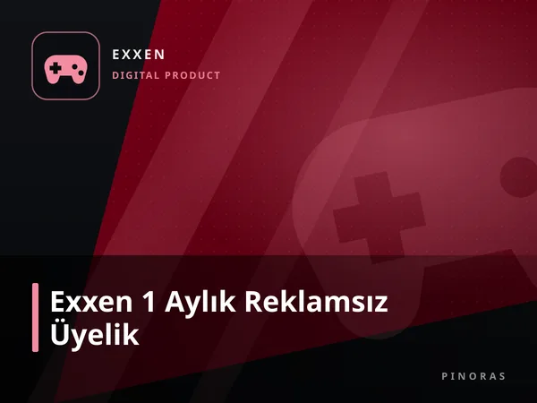 Exxen 1 Aylık Reklamsız Üyelik