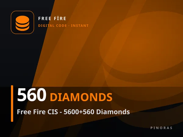 Free Fire CIS - 5600+560 Diamonds