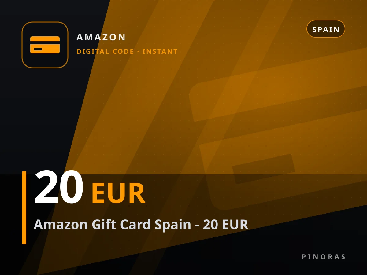 Amazon Gift Card Spain - 20 EUR — Pinoras