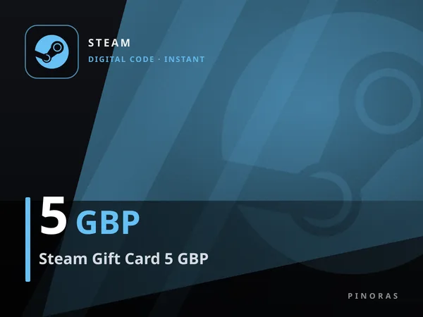 Steam Gift Card 5 GBP