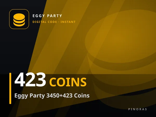 Eggy Party 3450+423 Coins