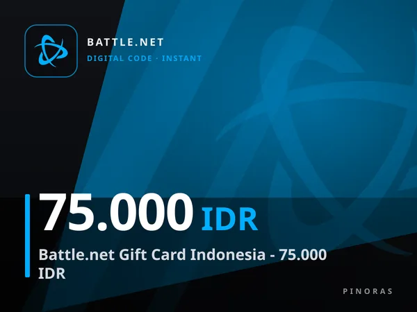 Battle.net Gift Card Indonesia - 75.000 IDR