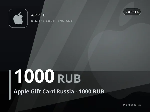 Apple Gift Card Russia - 1000 RUB