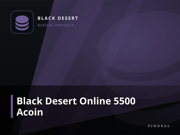 Black Desert Online 5500 Acoin
