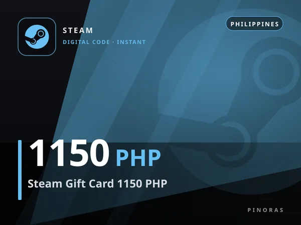 Steam Gift Card 1150 PHP