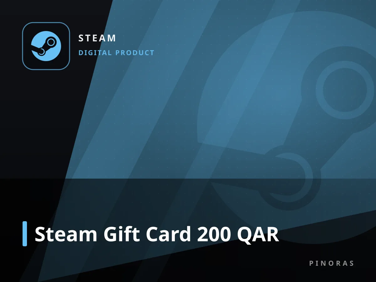 Steam Gift Card 200 QAR — Pinoras