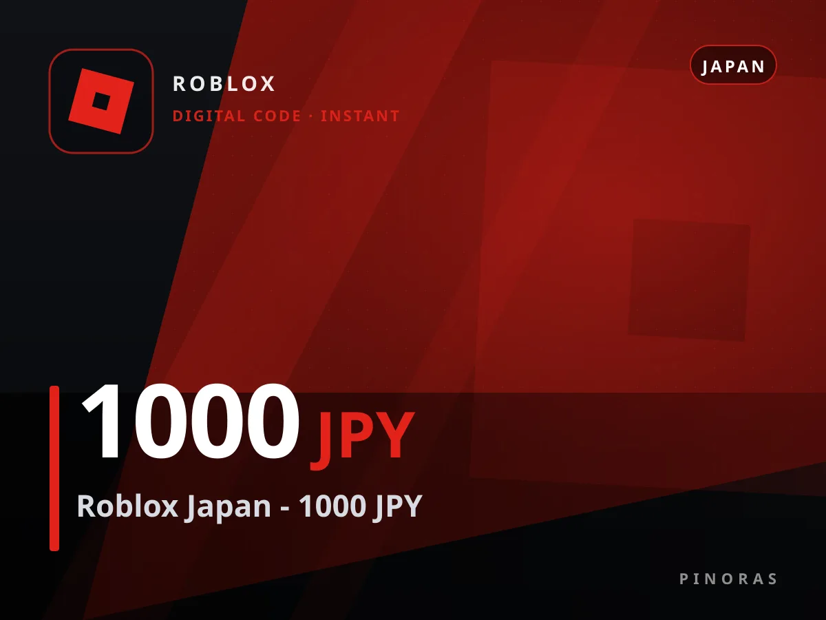 Roblox Japan - 1000 JPY — Pinoras