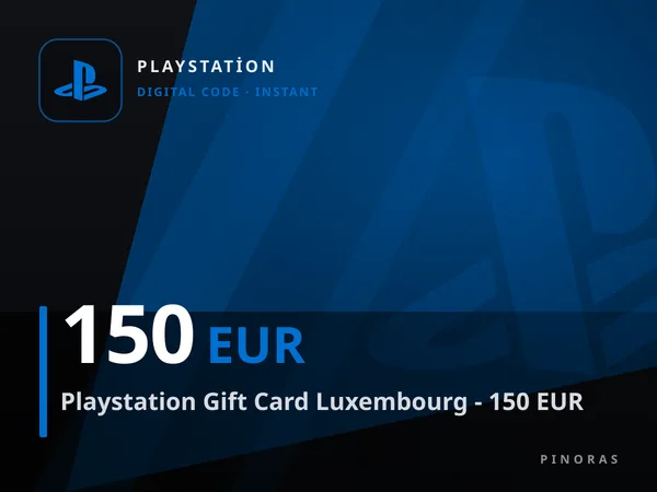 Playstation Gift Card Luxembourg - 150 EUR
