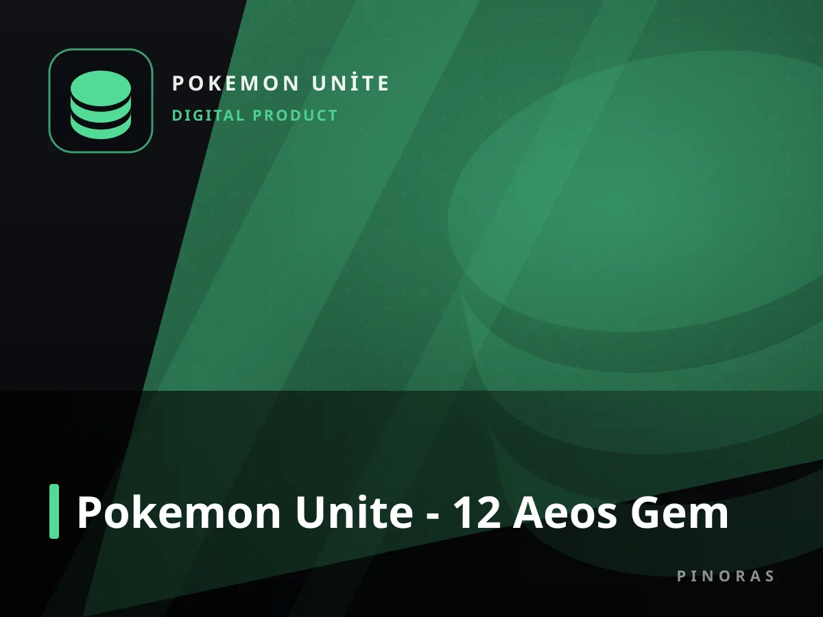 Pokemon Unite - 12 Aeos Gem — Pinoras