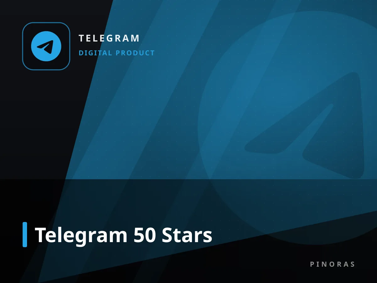 Telegram 50 Stars — Pinoras