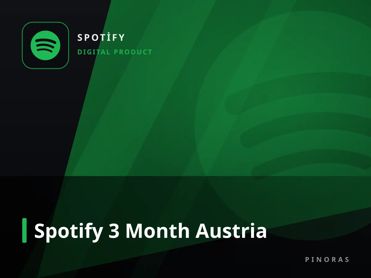 Spotify 3 Month Austria — Pinoras