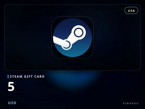Steam Gift Card 5 USD