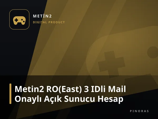 Metin2 RO(East) 3 IDli Mail Onaylı Açık Sunucu Hesap