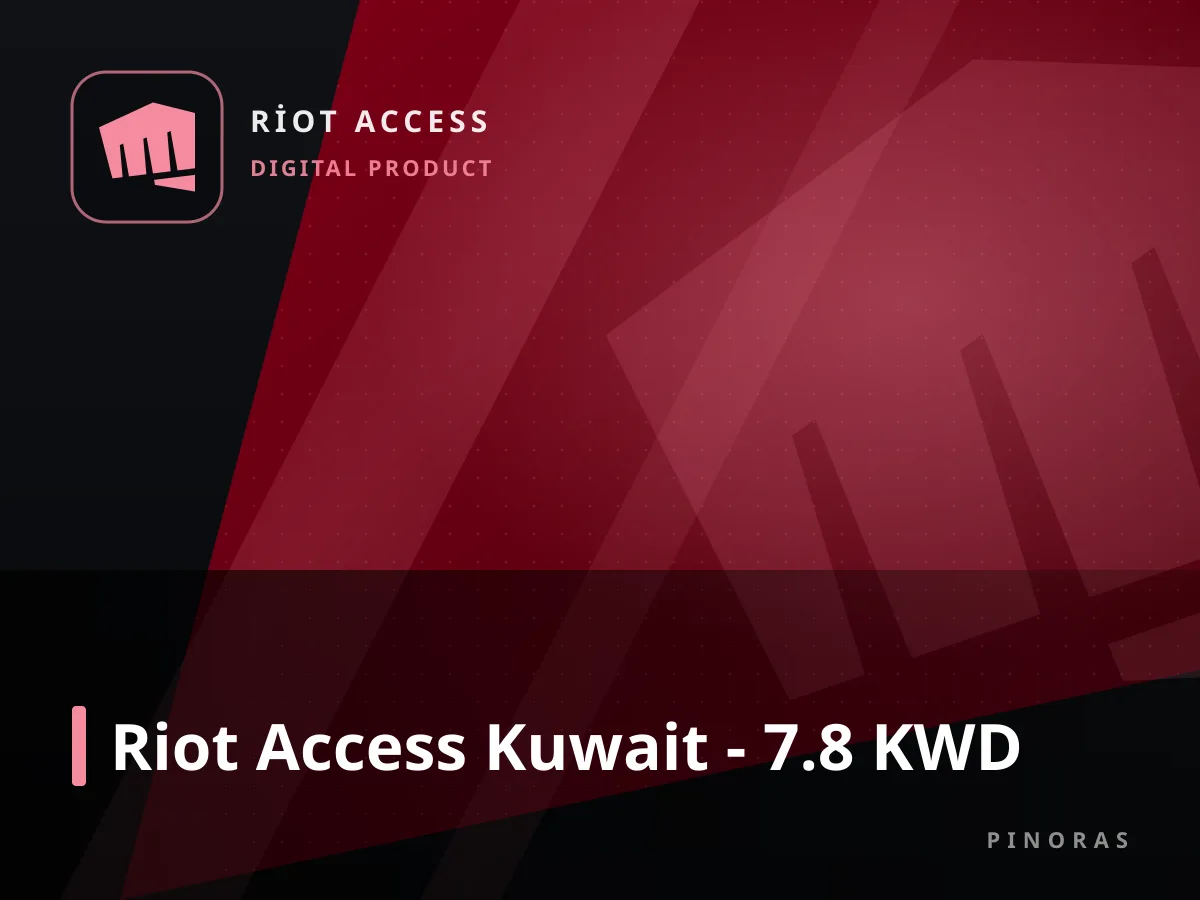 Riot Access Kuwait - 7.8 KWD — Pinoras