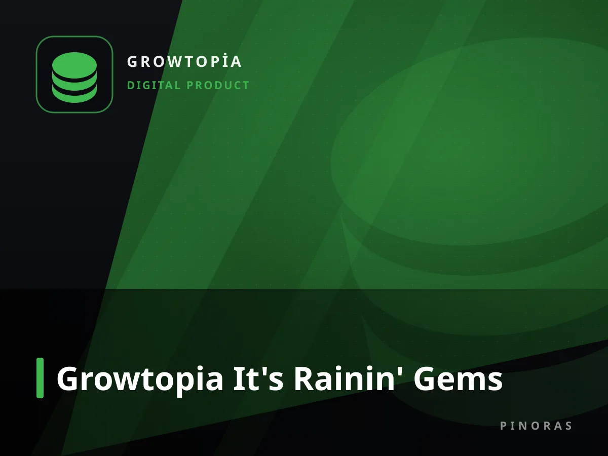Growtopia It's Rainin' Gems — Pinoras