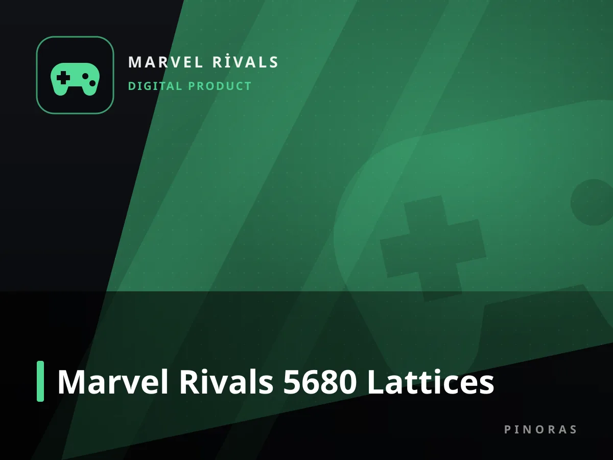 Marvel Rivals 5680 Lattices — Pinoras
