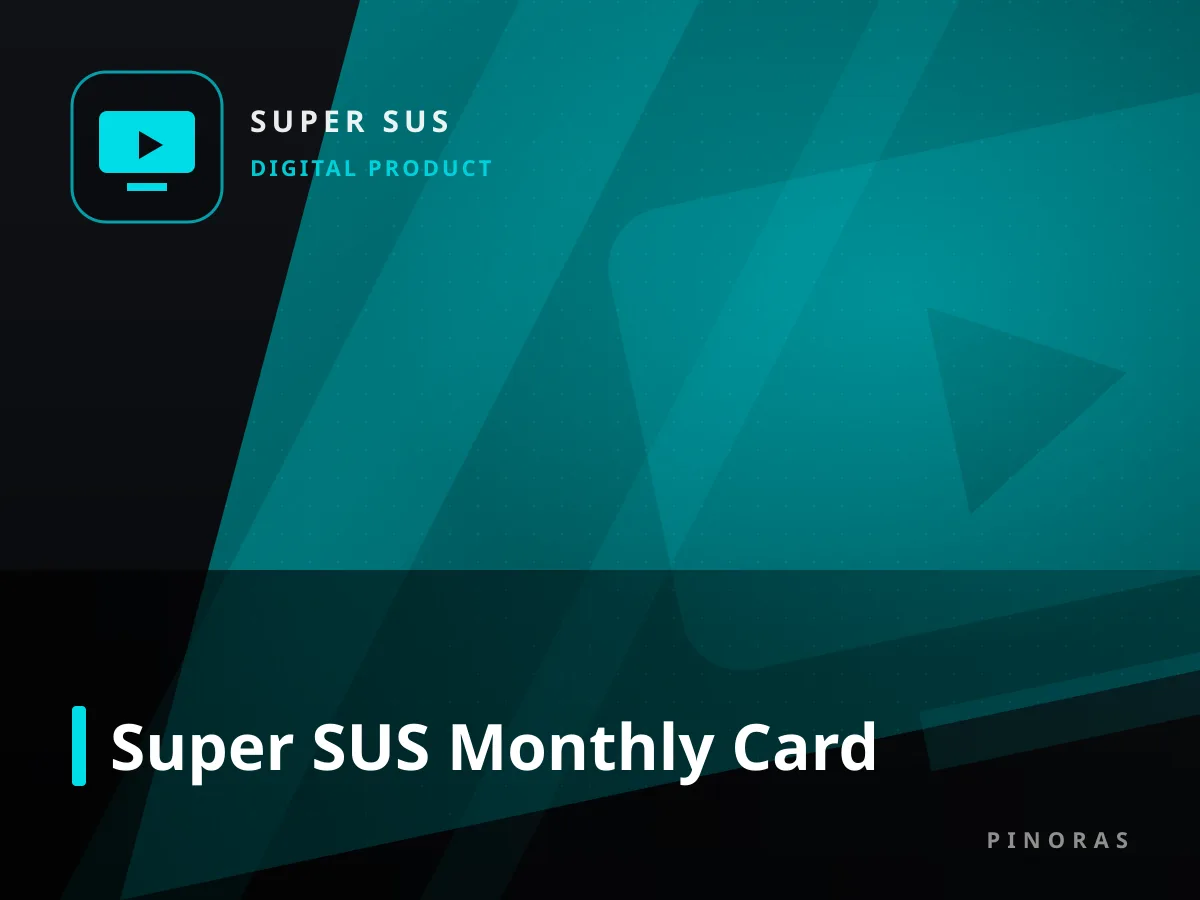 Super SUS Monthly Card — Pinoras