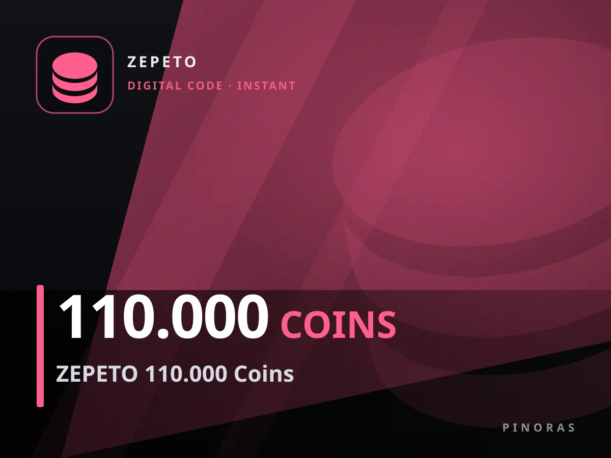 ZEPETO 110.000 Coins — Pinoras