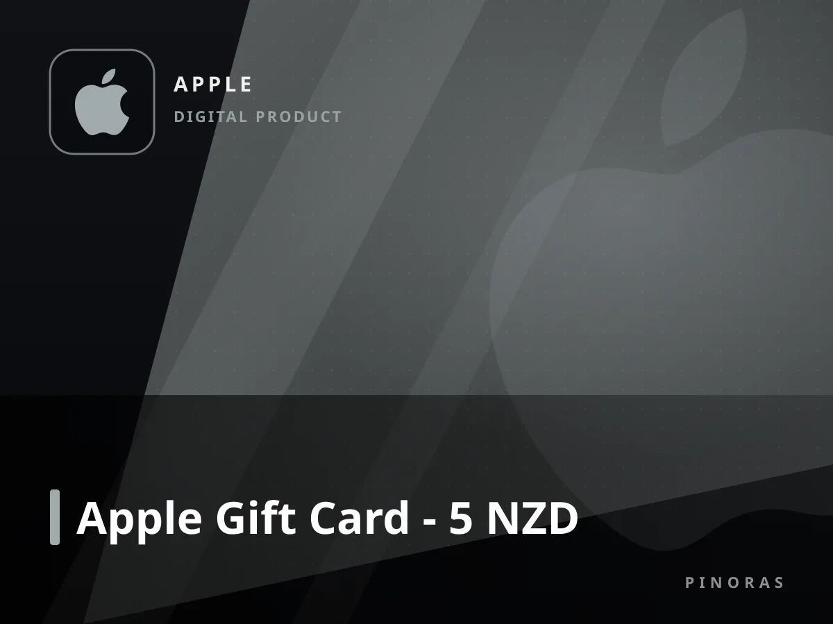 Apple Gift Card - 5 NZD — Pinoras