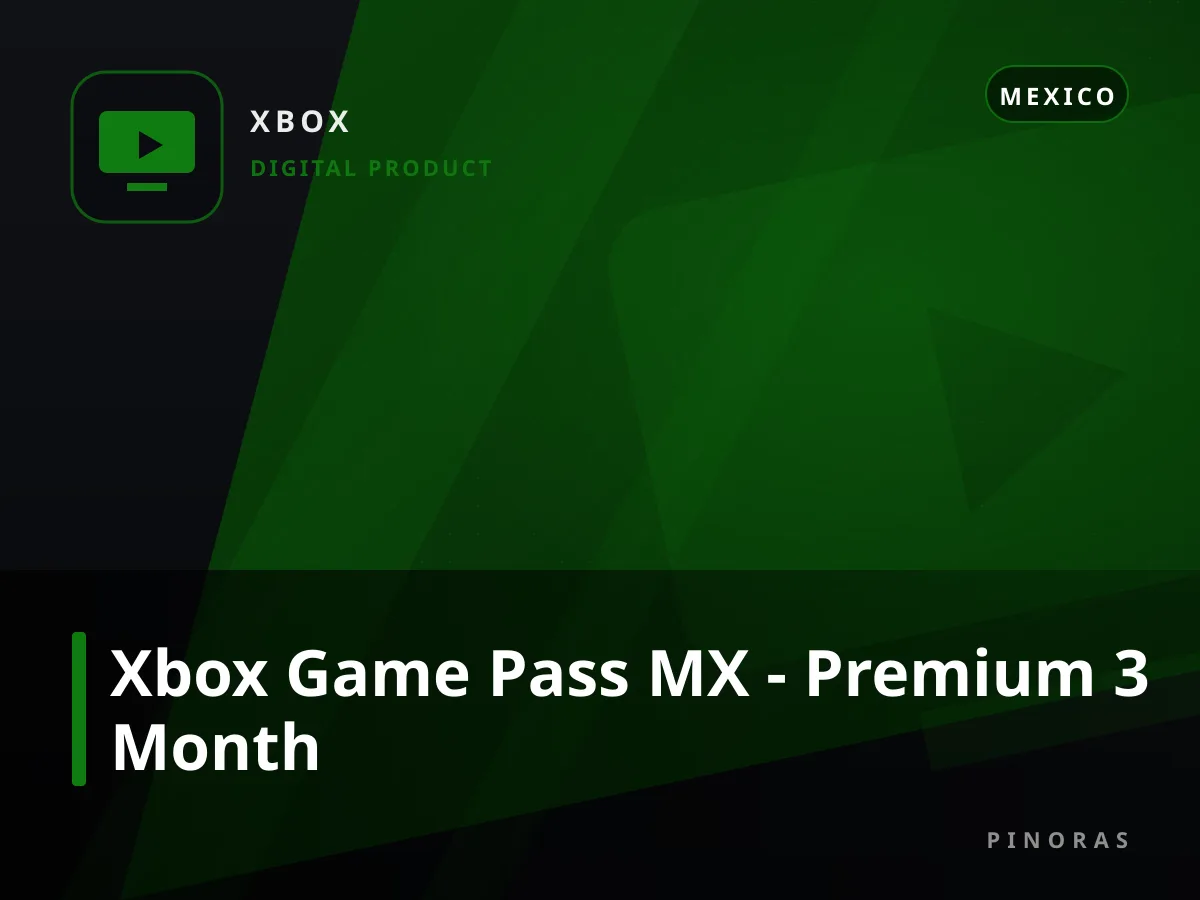 Xbox Game Pass MX - Premium 3 Month — Pinoras