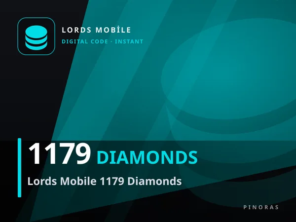Lords Mobile 1179 Diamonds