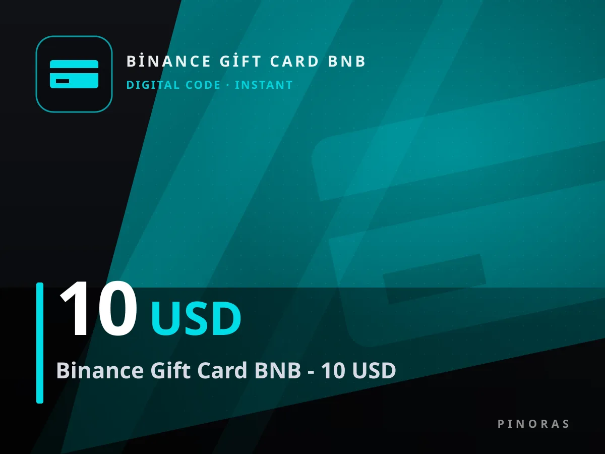 Binance Gift Card BNB - 10 USD — Pinoras