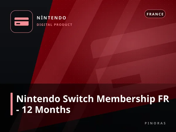 Nintendo Switch Membership FR - 12 Months