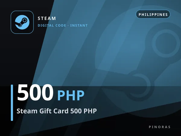 Steam Gift Card 500 PHP