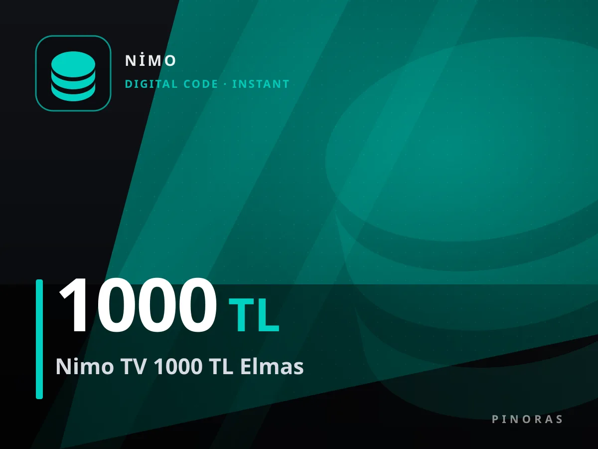 Nimo TV 1000 TL Elmas — Pinoras