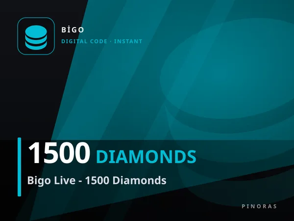 Bigo Live - 1500 Diamonds