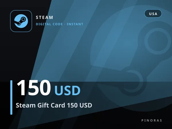 Steam Gift Card 150 USD