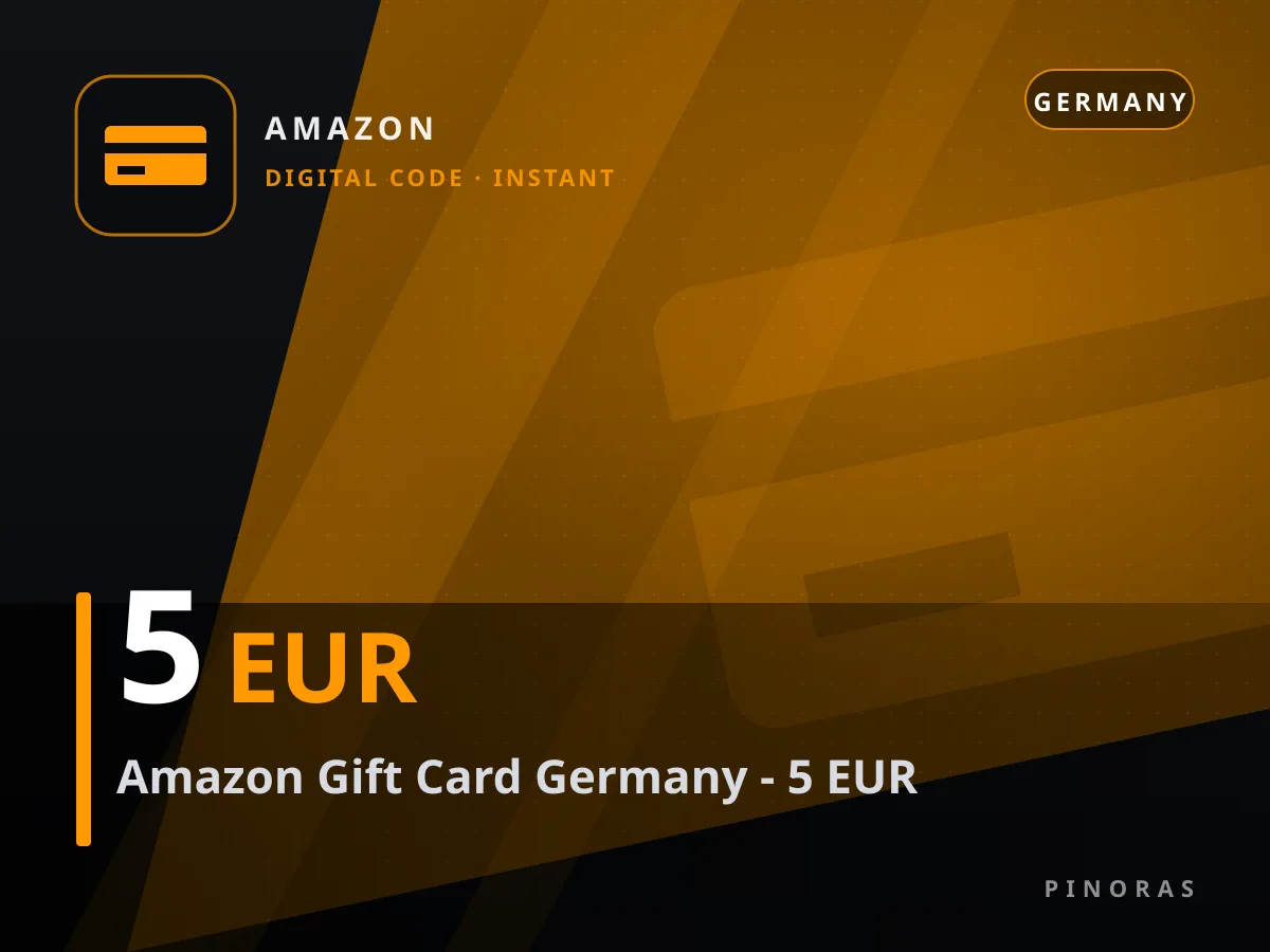 Amazon Gift Card Germany - 5 EUR — Pinoras
