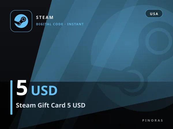 Steam Gift Card 5 USD