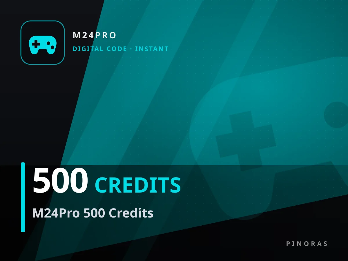 M24Pro 500 Credits — Pinoras