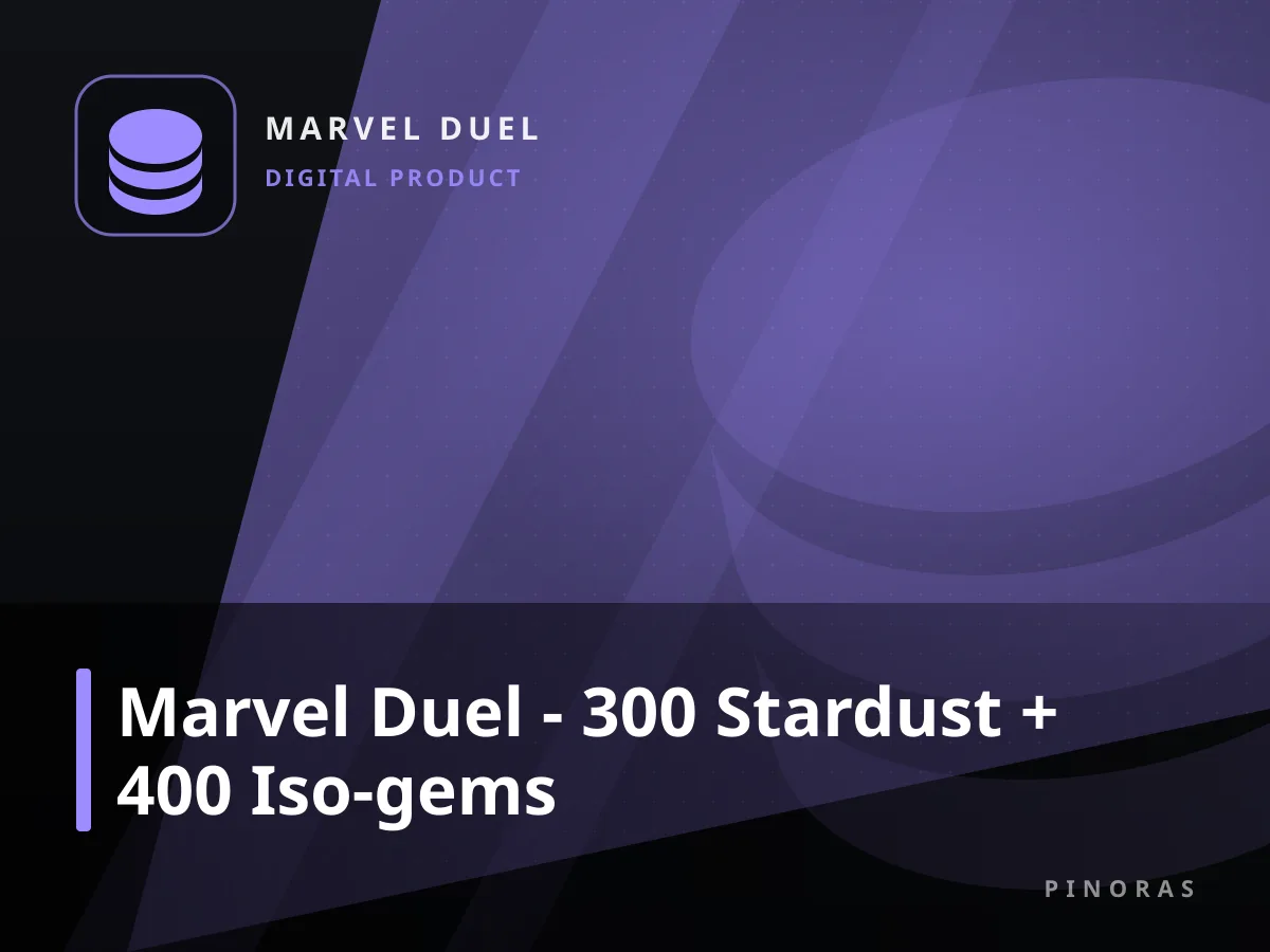 Marvel Duel - 300 Stardust + 400 Iso-gems — Pinoras
