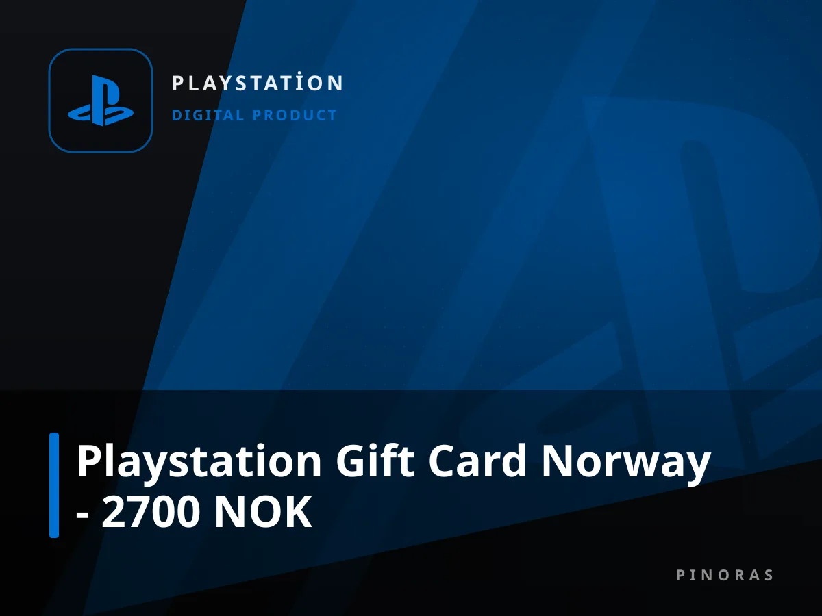 Playstation Gift Card Norway - 2700 NOK — Pinoras