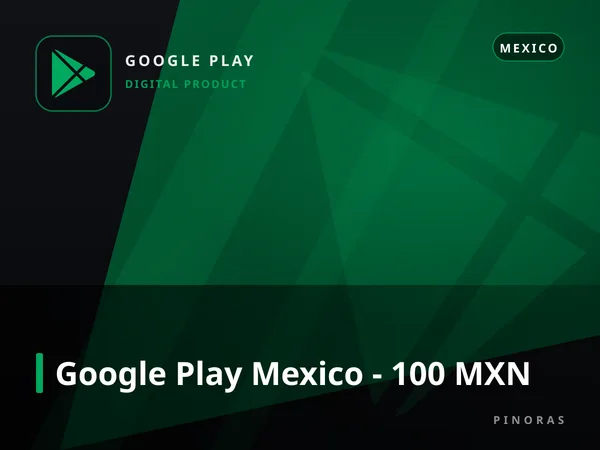 Google Play Mexico - 100 MXN