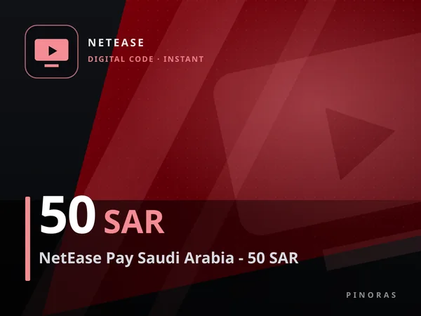 NetEase Pay Saudi Arabia - 50 SAR