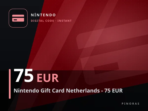 Nintendo Gift Card Netherlands - 75 EUR