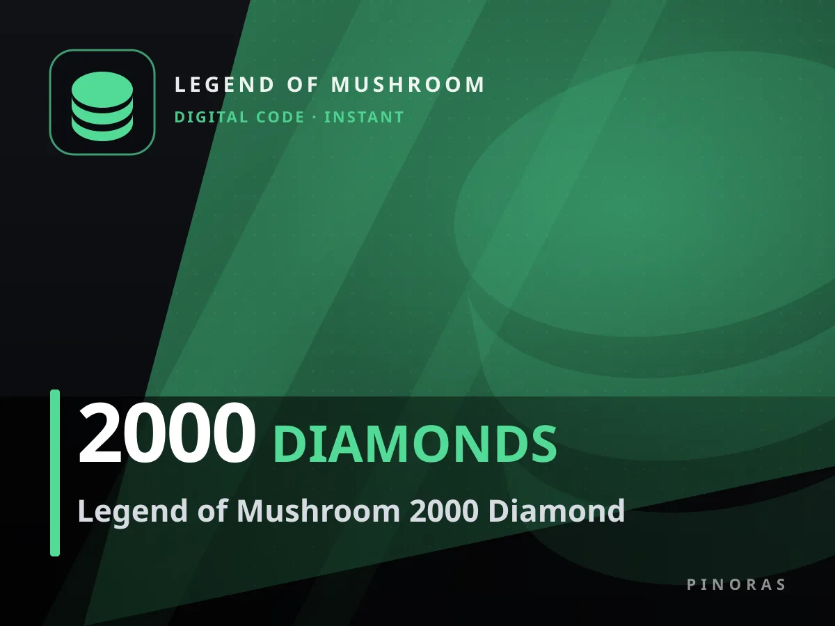 Legend of Mushroom 2000 Diamond — Pinoras