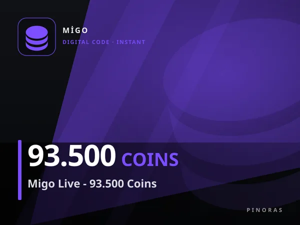 Migo Live - 93.500 Coins