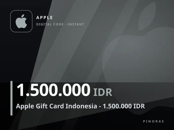 Apple Gift Card Indonesia - 1.500.000 IDR