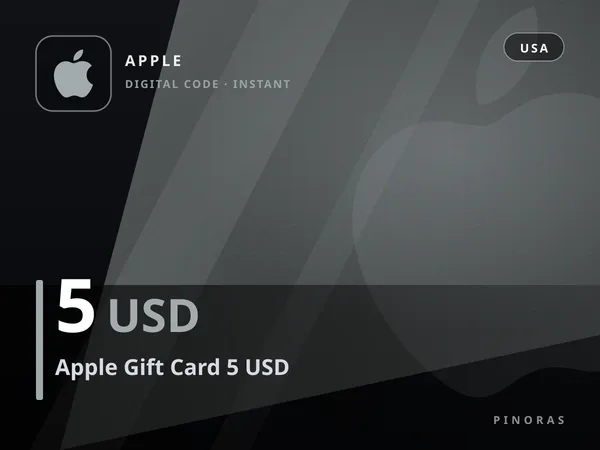 Apple Gift Card 5 USD