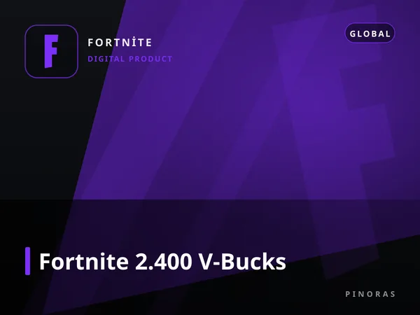 Fortnite 2.400 V-Bucks