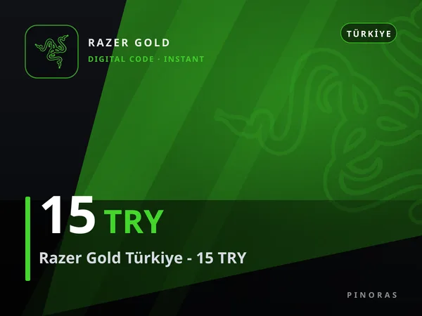 Razer Gold Türkiye - 15 TRY