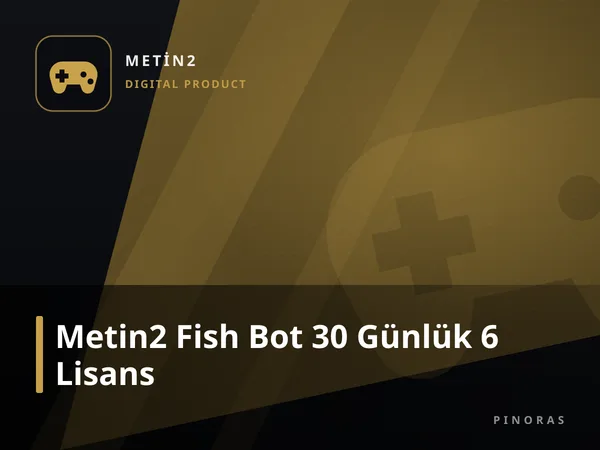 Metin2 Fish Bot 30 Günlük 6 Lisans