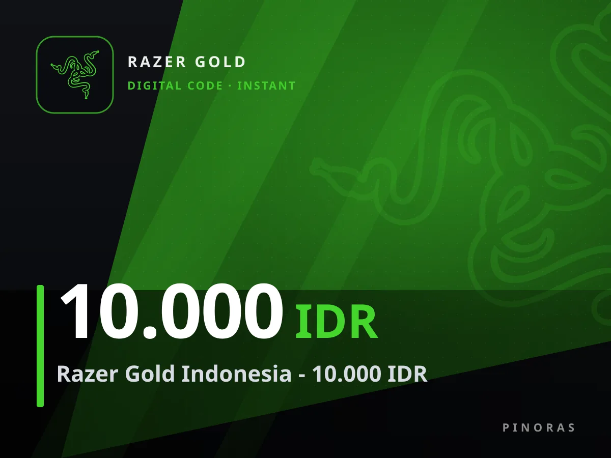 Razer Gold Indonesia - 10.000 IDR — Pinoras