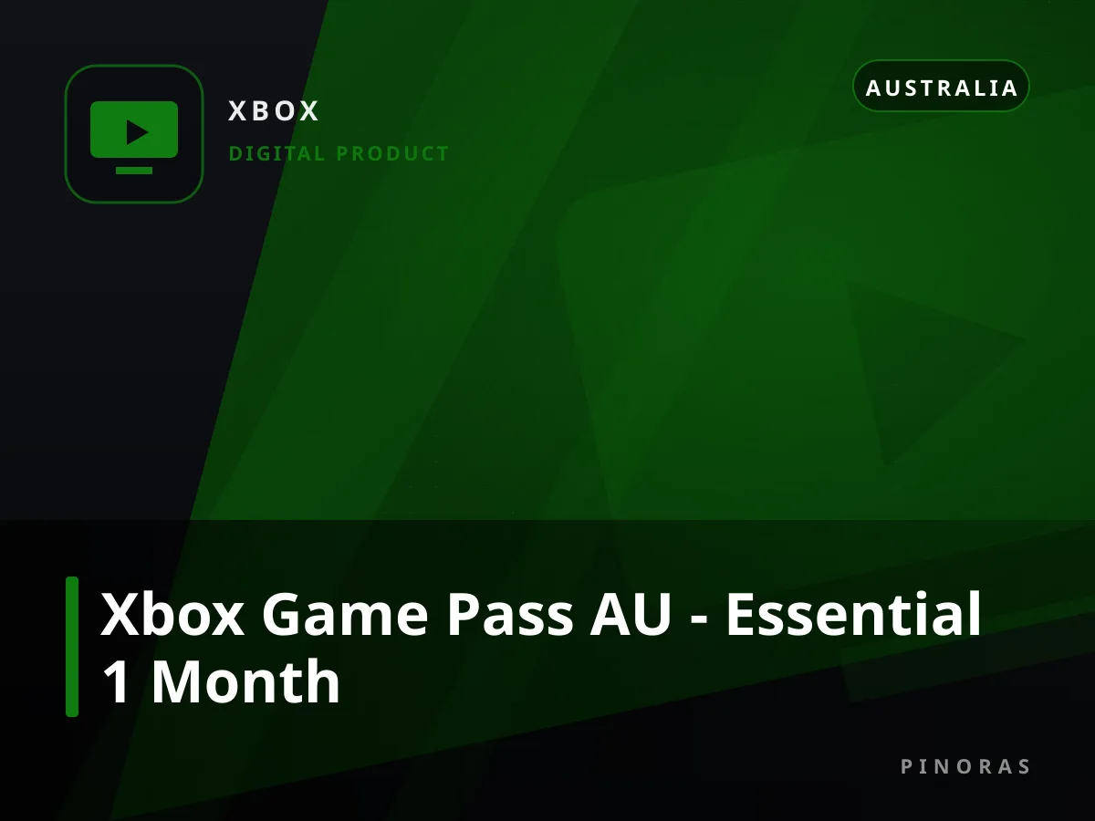 Xbox Game Pass AU - Essential 1 Month — Pinoras